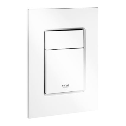 GROHE 37535SH0 - SKATE COSMOPOLITAN S Flush Plate 130 × 172 mm White