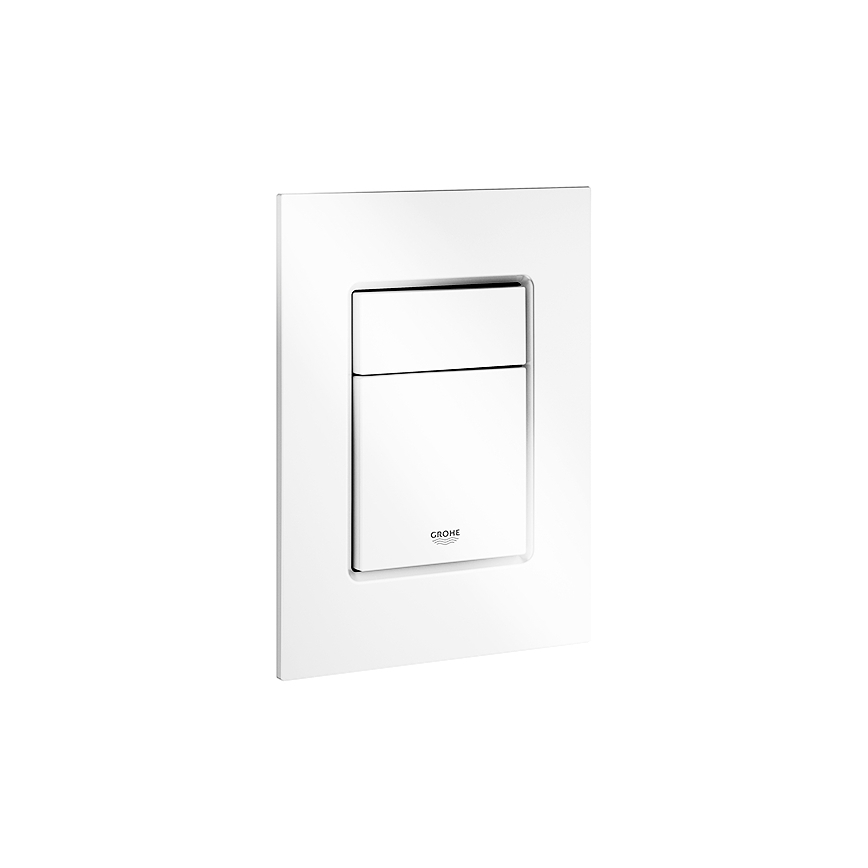 GROHE 37535SH0 - SKATE COSMOPOLITAN S Flush Plate 130 × 172 mm White