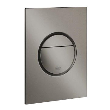 GROHE 37601AL0 - Flush plate NOVA COSMOPOLITAN S 130 × 172 mm graphite