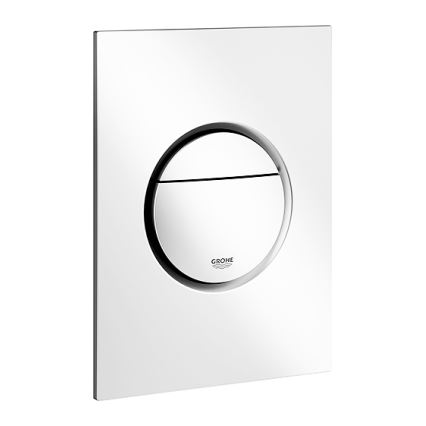 GROHE 37601P00 - Flush plate NOVA COSMOPOLITAN S 130 × 172 mm chrome