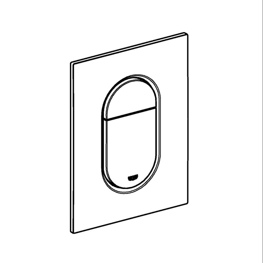 GROHE 37624DA0 - 130 × 172 mm Bronze Actuation Plate