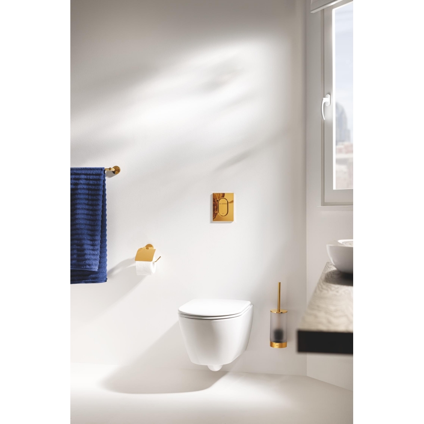 GROHE 37624GL0 - ARENA COSMOPOLITAN S 130 × 172 mm Actuation Plate, Gold
