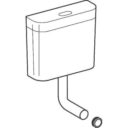 GROHE 37791SH0 - PS Flush Cistern, White