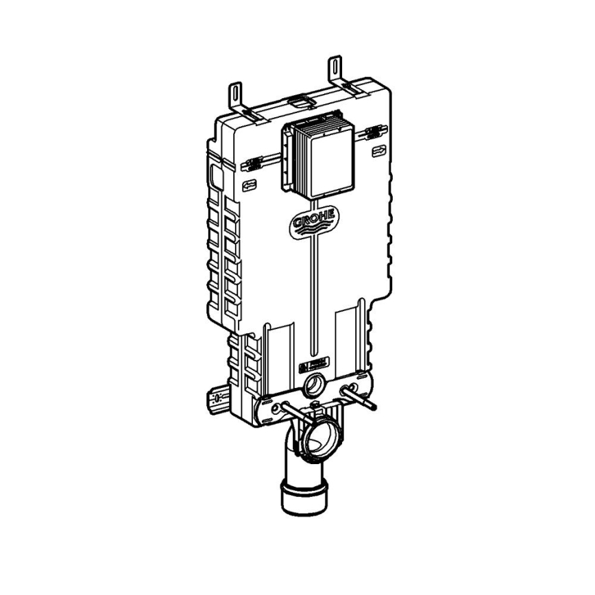 GROHE 38643001 - UNISET WC Module 830 × 480 × 130 mm, White