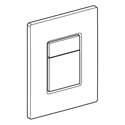 GROHE 38732DC0 - SKATE COSMOPOLITAN flush plate 156 × 197 mm, stainless steel