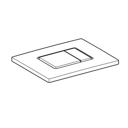 GROHE 38732DL0 - Flush plate SKATE COSMOPOLITAN 156 × 197 mm copper