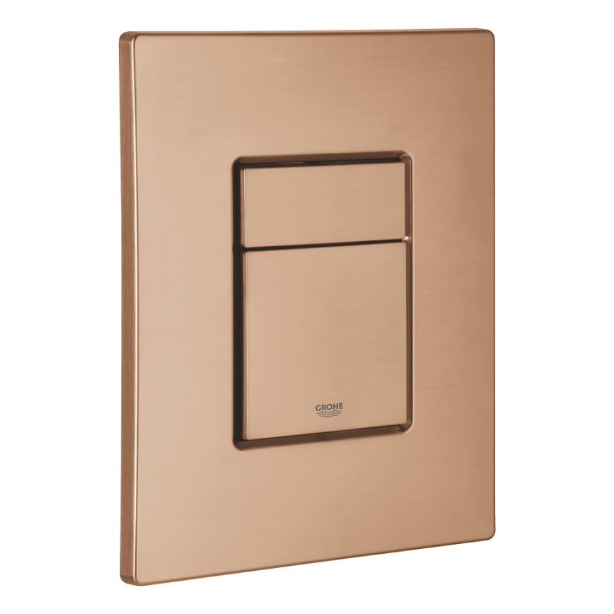 GROHE 38732DL0 - Flush plate SKATE COSMOPOLITAN 156 × 197 mm copper