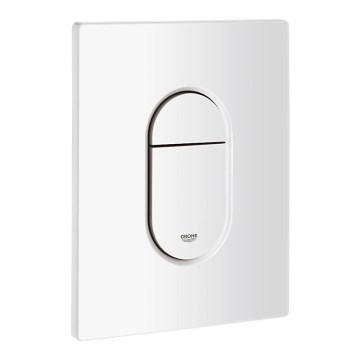 GROHE 38844SH0 - ARENA COSMOPOLITAN flush plate 156 × 197 mm white