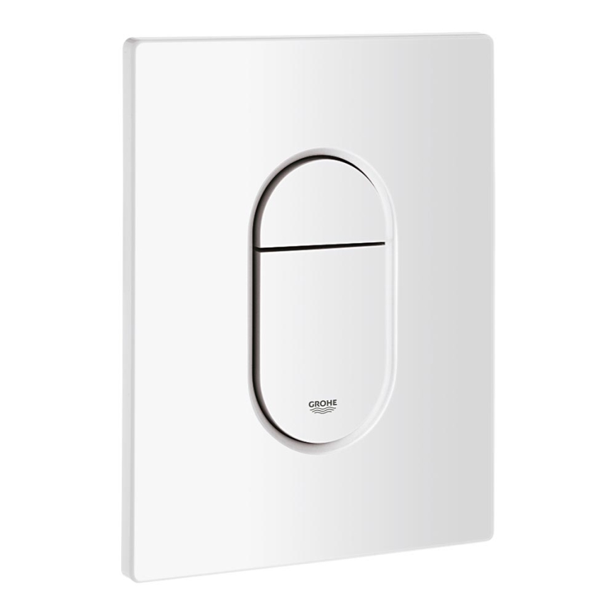 GROHE 38844SH0 - ARENA COSMOPOLITAN flush plate 156 × 197 mm white