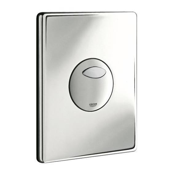 GROHE 38862000 - SKATE Flush Plate 156 × 197 mm Polished Chrome