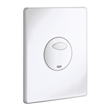 GROHE 38862SH0 - SKATE flush plate 156 × 197 mm white