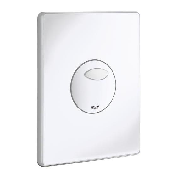GROHE 38862SH0 - SKATE flush plate 156 × 197 mm white