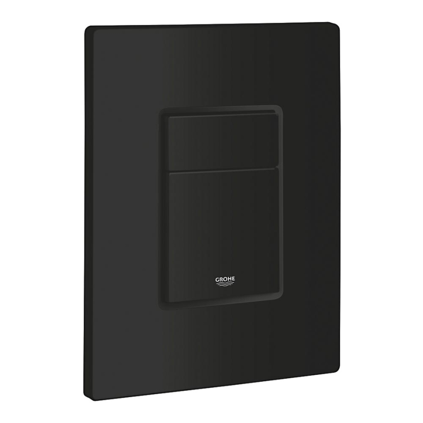 GROHE 389662430 - EVEN Flush Plate 156 × 197 mm Black