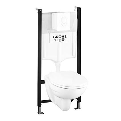 GROHE 39116000 - 4-in-1 set with SOLIDO COMPACT ceramic, 1.13 m