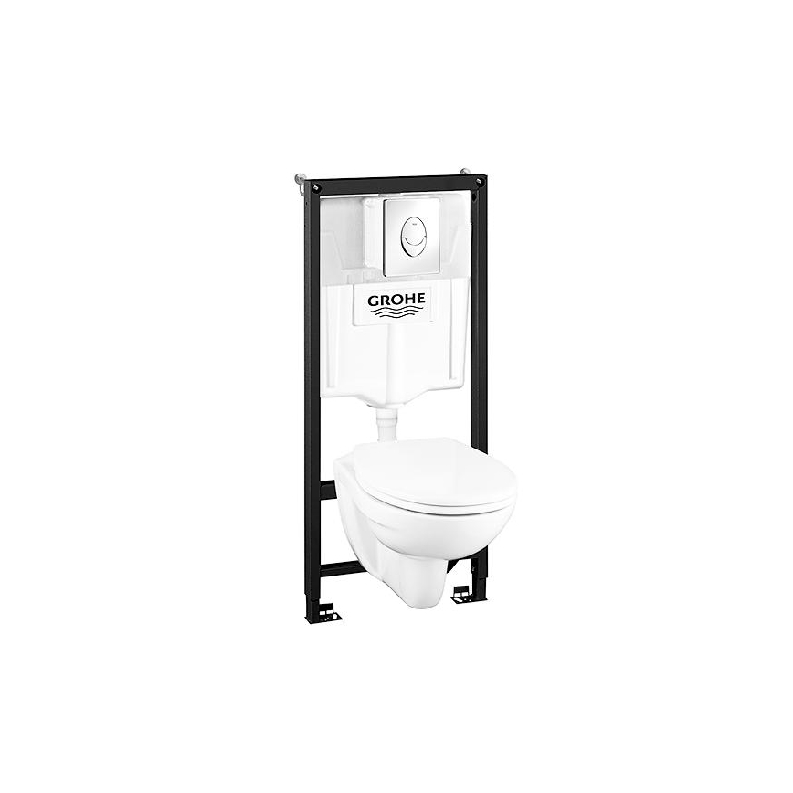 GROHE 39192000 - SOLIDO 4-in-1 Set, 1.13 m, Duro White