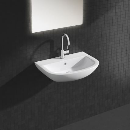 GROHE 39420000 - Wall-hung washbasin BAU CERAMIC 646 × 468 mm ceramic/white