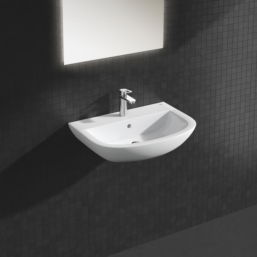GROHE 39420000 - Wall-hung washbasin BAU CERAMIC 646 × 468 mm ceramic/white