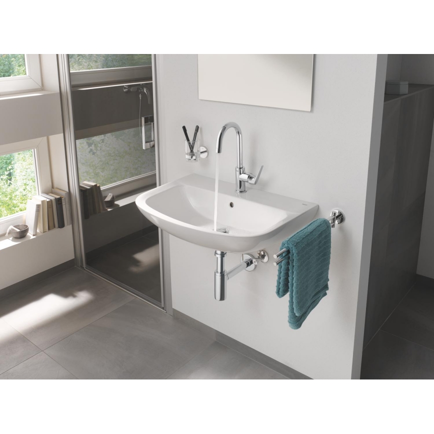 GROHE 39420000 - Wall-hung washbasin BAU CERAMIC 646 × 468 mm ceramic/white