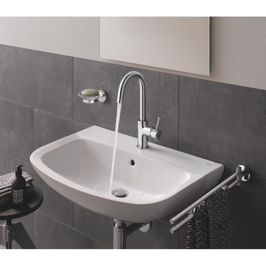 GROHE 39421000 - Wall-hung washbasin BAU CERAMIC 609 × 442 mm ceramic/white