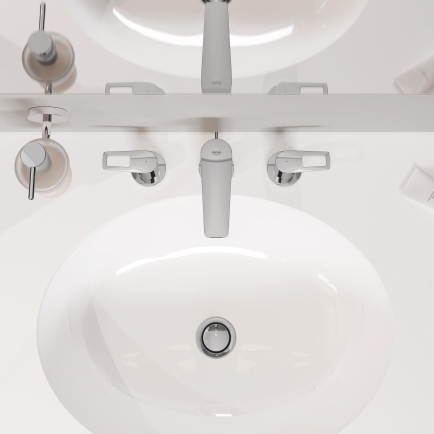 GROHE 39423000 - BAU CERAMIC Recessed Washbasin 560 × 420 mm Ceramic/White