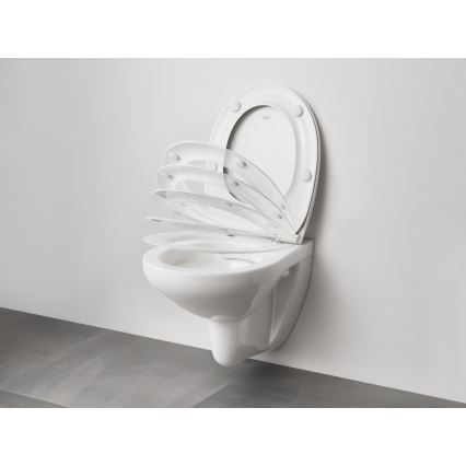 GROHE 39427000 - Wall-hung toilet BAU CERAMIC 368 x 531 mm ceramic/white