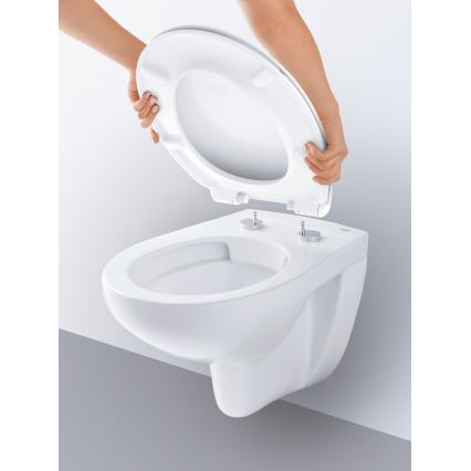 GROHE 39427000 - Wall-hung toilet BAU CERAMIC 368 x 531 mm ceramic/white