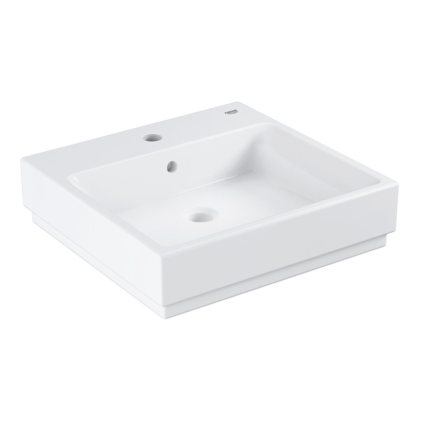 GROHE 3947400H - Washbasin CUBE CERAMIC 500 × 490 mm ceramic/white