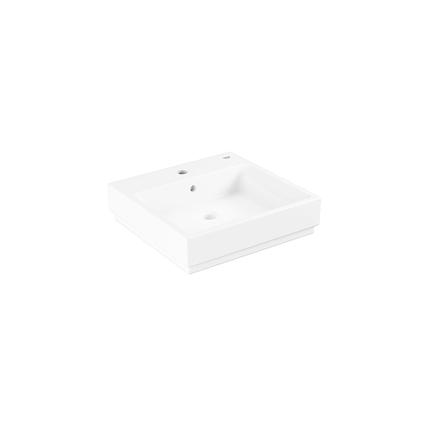 GROHE 3947400H - Washbasin CUBE CERAMIC 500 × 490 mm ceramic/white
