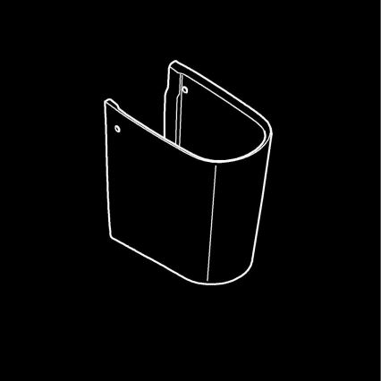 GROHE 39570000 - ESSENCE semi-pedestal 320 × 319 mm ceramic/white