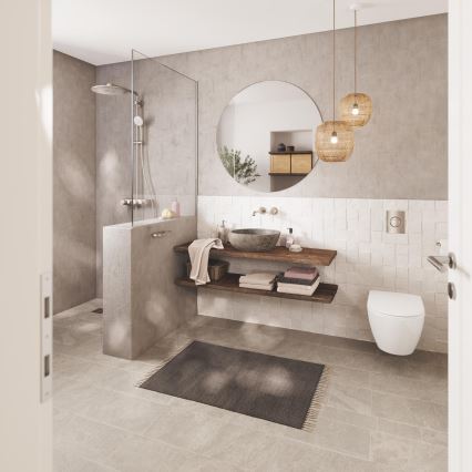 GROHE 3957100H - ESSENCE Wall-hung Toilet, Ceramic/White