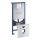 GROHE 39598000 - RAPID SLX Installation Module for Wall-Hung Toilet, 1.13 m, White