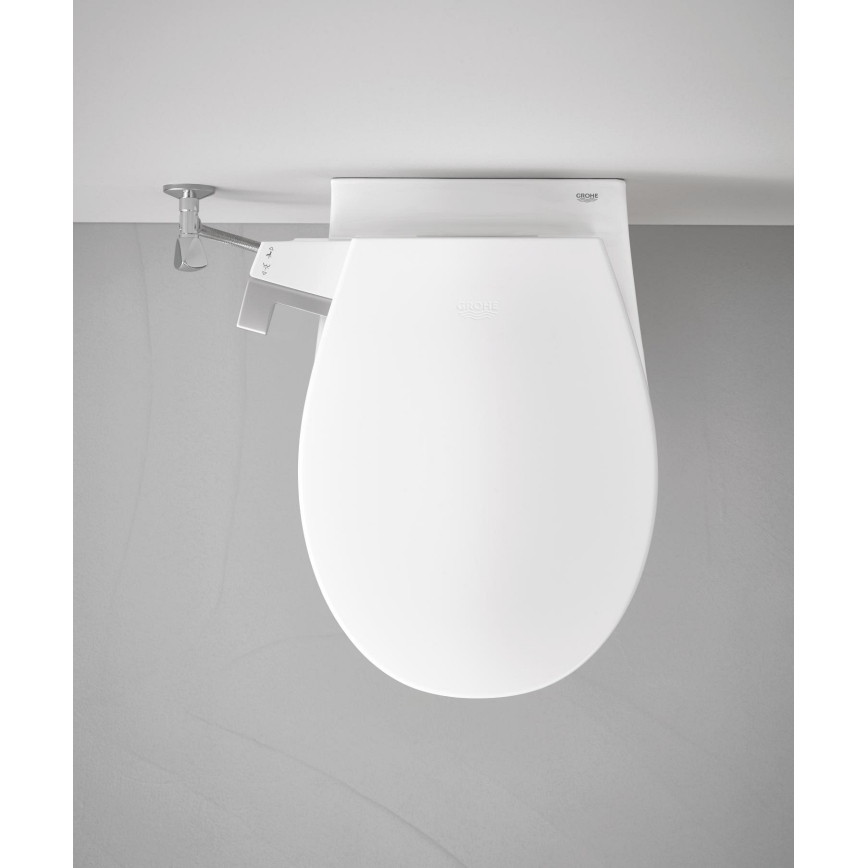 GROHE 39648SH0 - BAU CERAMIC manual bidet seat, Duro White