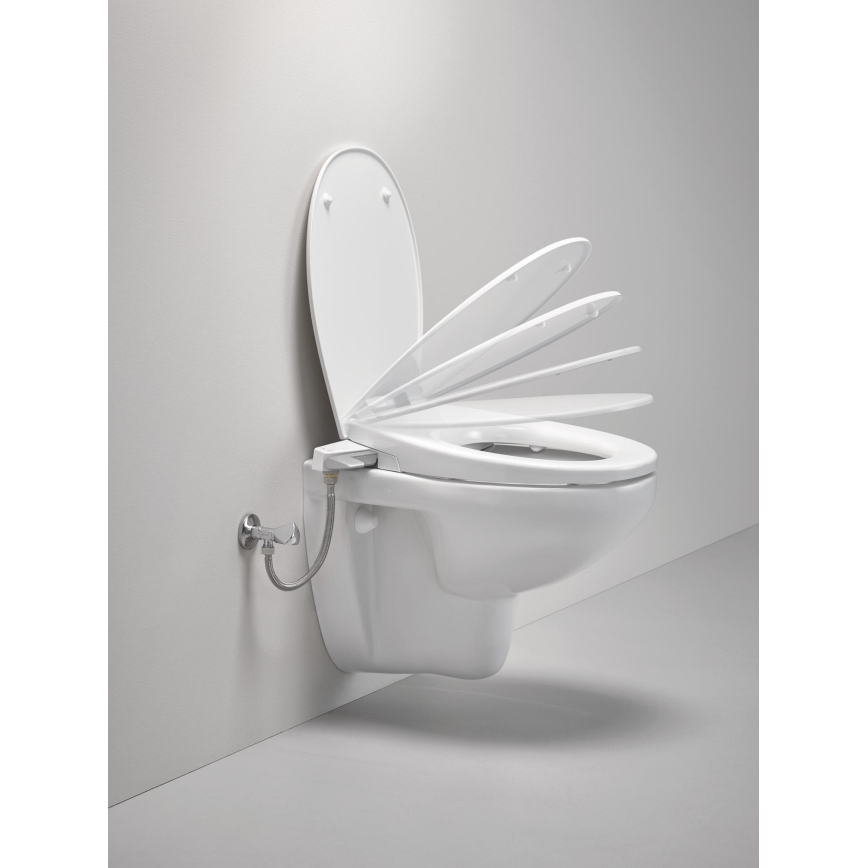 GROHE 39648SH0 - BAU CERAMIC manual bidet seat, Duro White