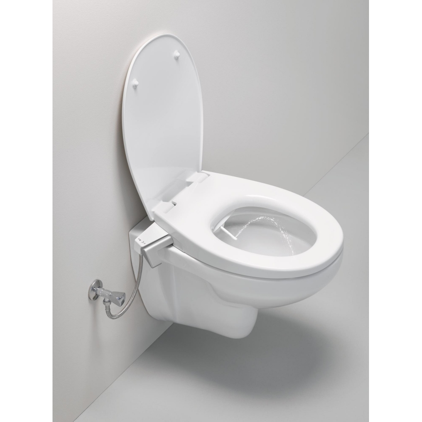 GROHE 39648SH0 - BAU CERAMIC manual bidet seat, Duro White