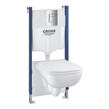 GROHE 39816000 - SOLIDO COMPACT Toilet Set 1,13 m ceramic/white