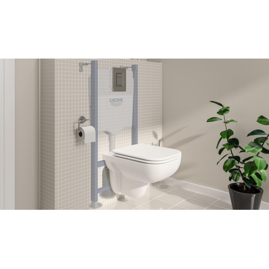 GROHE 39816000 - SOLIDO COMPACT Toilet Set 1,13 m ceramic/white