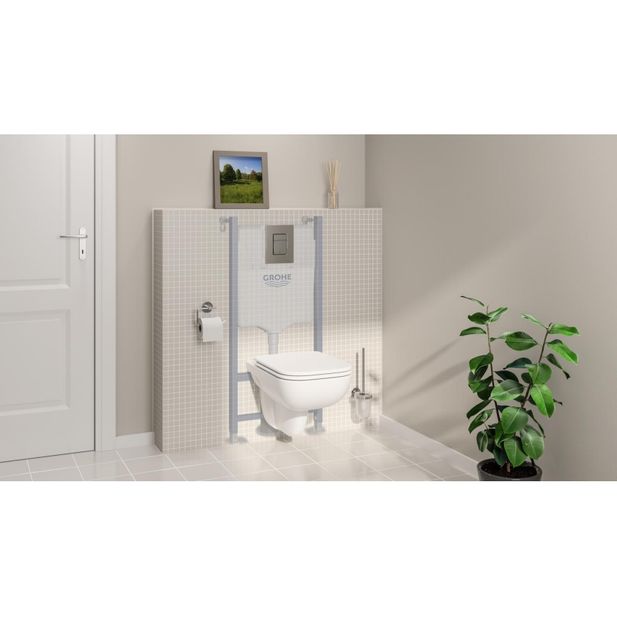 GROHE 39816000 - SOLIDO COMPACT Toilet Set 1,13 m ceramic/white
