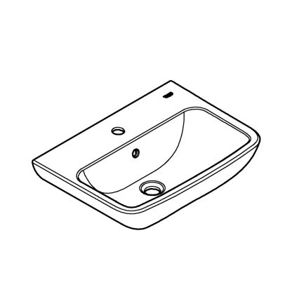 GROHE 39949000 - Washbasin START EDGE 550 × 400 mm ceramic/white