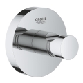 GROHE 40364001 - ESSENTIALS Bathrobe Hook, Polished Chrome