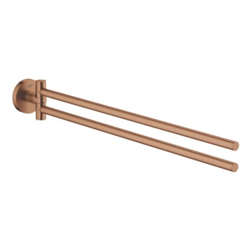 GROHE 40371DL1 - ESSENTIALS 439 mm Towel Rail, Bronze