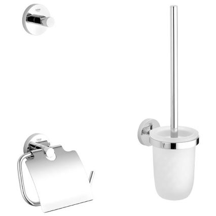 GROHE 40407001 - ESSENTIALS Accessory Set, Polished Chrome