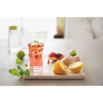 GROHE 40437000 - Set of 6 BLUE 250 ml Glasses, Crystal/Clear