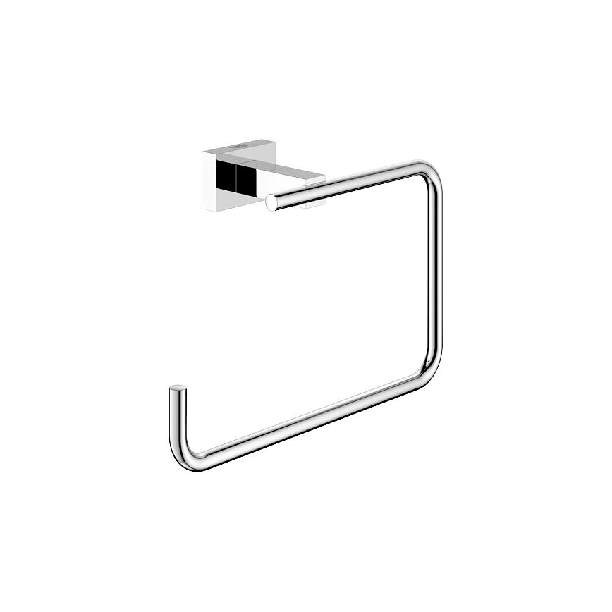 GROHE 40510001 - ESSENTIALS CUBE 188 mm Towel Holder, Polished Chrome