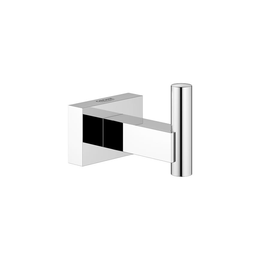 GROHE 40511001 - ESSENTIALS CUBE Robe Hook, Polished Chrome