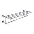 GROHE 40512001 - ESSENTIALS CUBE 600 mm Multi Towel Rail, Polished Chrome