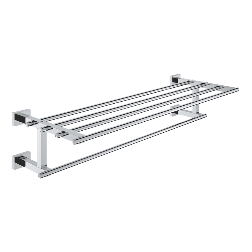 GROHE 40512001 - ESSENTIALS CUBE 600 mm Multi Towel Rail, Polished Chrome