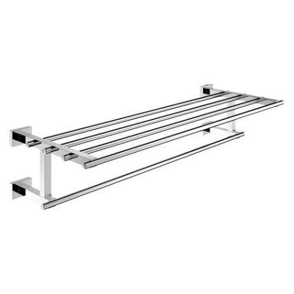 GROHE 40512001 - ESSENTIALS CUBE 600 mm Multi Towel Rail, Polished Chrome