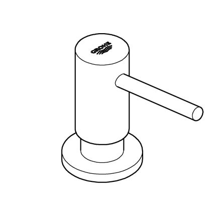 GROHE 40535000 - COSMOPOLITAN 500 ml Soap Dispenser, Polished Chrome