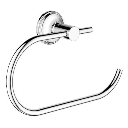 GROHE 40657001 - ESSENTIALS AUTHENTIC Toilet Paper Holder, Polished Chrome