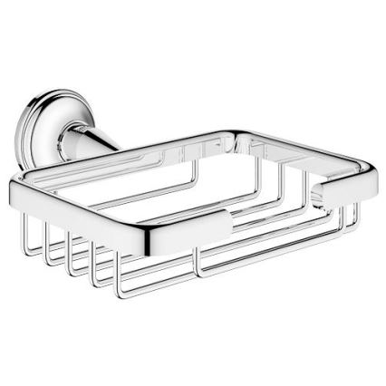 GROHE 40659001 - ESSENTIALS AUTHENTIC Corner Shelf, Polished Chrome